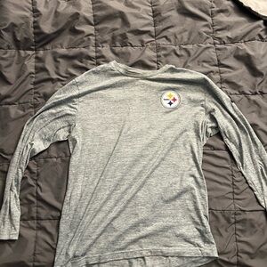 Steelers Gray Nike Dri-Fit Men’s Long Sleeve Shirt